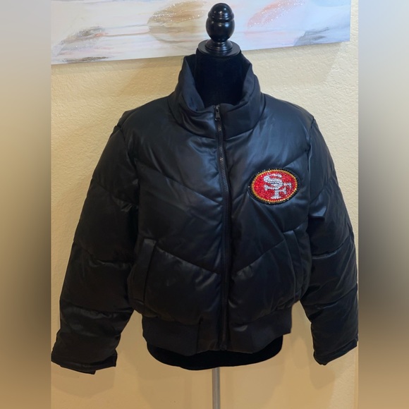 Jackets & Blazers - 49ers black bling jacket
